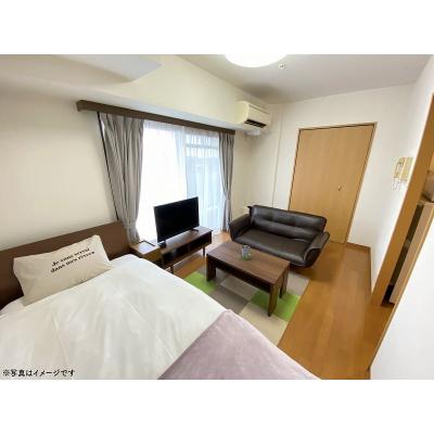 ユニオンマンスリー東松戸駅前１　1209　1R・シングル・くつろぎstyle☆バストイレ別、浴室乾燥機、二口ガスコンロ付きの物件画像