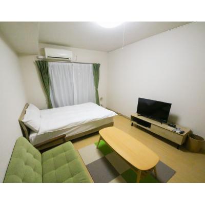 ユニオンマンスリー橋本３　104　1K・セミダブル・くつろぎstyle☆◆インターネット固定回線（有線）無料の部屋◆バストイレ別の物件画像