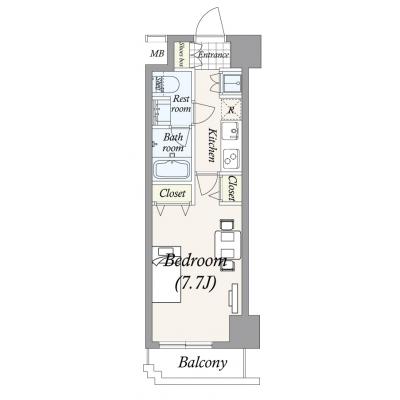 【TM渋谷本町SD2】都営大江戸線「西新宿5丁目」徒歩4分・ネットWi-Fi無制限無料テレワークにも♪の物件画像