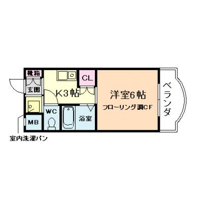 マンスリーライフ池田◆在宅ワーク、テレワーク歓迎♪Wi-Fi付き・コンビニ徒歩2分・周辺飲食店もたくさんあります◆の物件画像