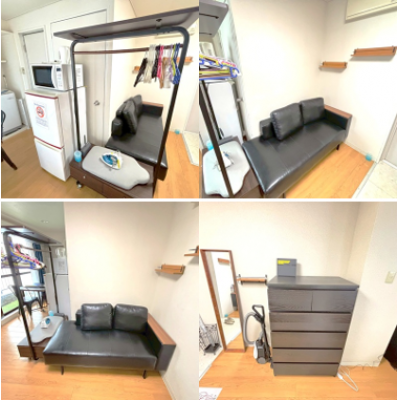 [六本木一丁目駅・飯倉片町]マンスリー9I：1R、23平米(5階)の物件画像