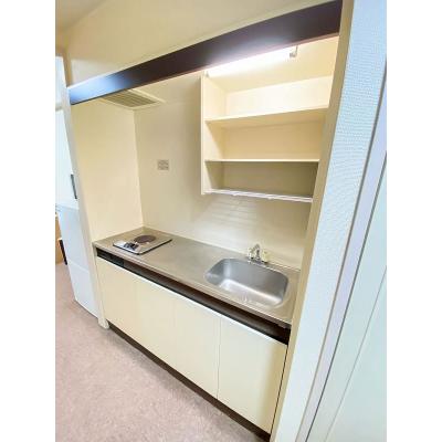 ユニオンマンスリー千葉本八幡１　203　1R・シングル☆◆インターネット固定回線(有線)無料の部屋◆デスク＆チェア付きでリモートワーク・テレワークにも最適♪安心のオートロック完備♪の物件画像