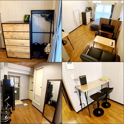 [六本木一丁目駅]マンスリー13B：1R、26平米(4階)の物件画像