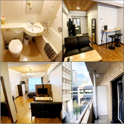 [六本木一丁目駅]マンスリー13B：1R、26平米(4階)の物件画像