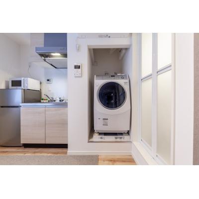 駅チカ👍ネット無料＃ドラム式洗濯機＃ゆったりダブル＃角部屋1R★Rナレッジ31の物件画像