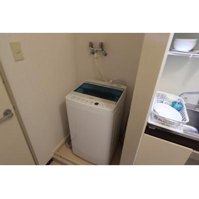 シャレー藤沢　4階（402）　1Ｋ　家具家電付　シングルの物件画像