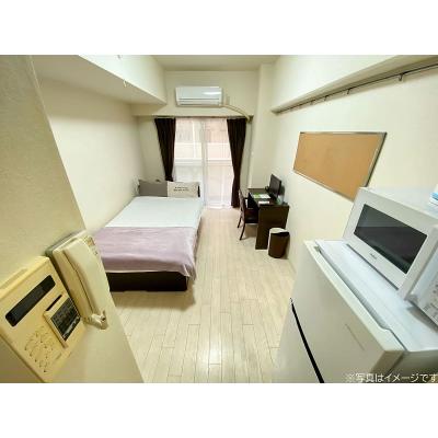 ユニオンマンスリー立川１　406　1R・セミダブル☆法人もまとめて入居可♪人気のデスク＆チェア付き♪■/昭和記念公園すぐ近くで緑が多く快適の物件画像