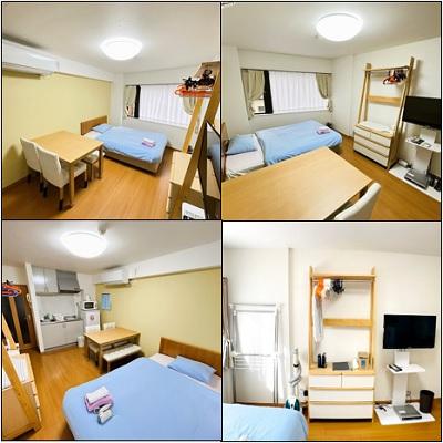 [国立新美術館至近]マンスリー31F：1R、28平米(3階)　独立洗面台、バストイレ別！の物件画像