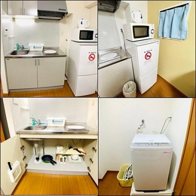 [国立新美術館至近]マンスリー31F：1R、28平米(3階)　独立洗面台、バストイレ別！の物件画像