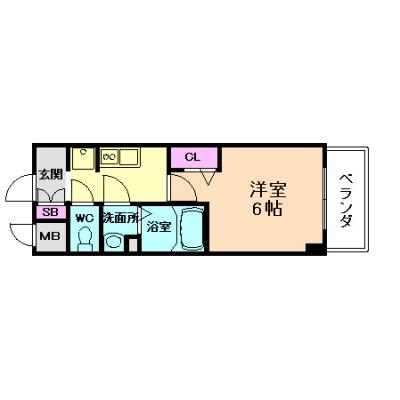 マンスリーライフ新大阪２２◆分譲賃貸・浴室乾燥機付き◆新大阪駅まで徒歩圏内◆セミダブルベッド【禁煙】の物件画像