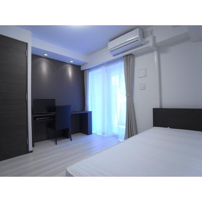 【TM新橋CROSSIA/SDB1】　新橋徒歩７分・セミダブル・2014年築浅物件・独立洗面・Wi-Fi無制限無料設置・テレワークにも♪の物件画像