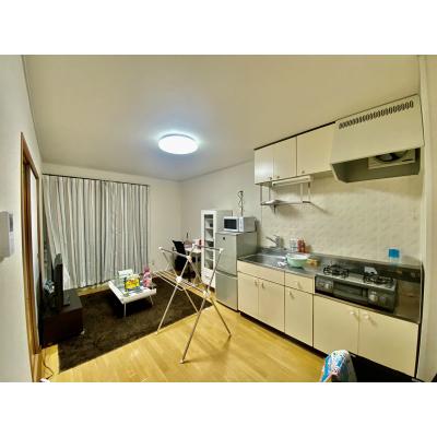 ★★プレジール安原A・B（※禁煙）★★【さくらマンスリー】近隣に24時間スーパーや飲食あり！水島中心地2DK物件♪の物件画像