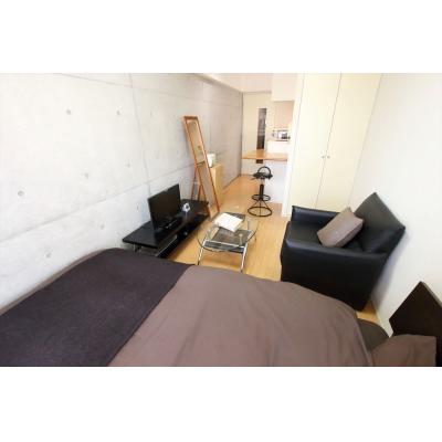 シティマンスリー大崎・百反坂YMハウス　3Ａタイプ　【光インターネット（WIFI）無料】【オートロック】【大崎駅徒歩6分】【ソファ】の物件画像