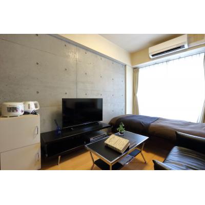 シティマンスリー大崎・百反坂YMハウス　5Bタイプ　【光インターネット（WIFI）無料】【オートロック】【大崎駅徒歩6分】【ソファ】の物件画像