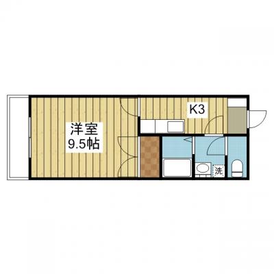 愛媛マンスリー松山市祇園【WEB契約対応】【保証人不要】【クレカ対応】の物件画像