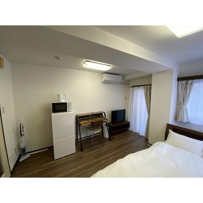 ユニオンマンスリー鷺沼１　206　1K・セミダブル☆東急田園都市線　鷺沼駅　徒歩9分。駅前には深夜1時まで営業のスーパー有の物件画像