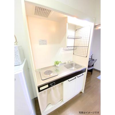 ユニオンマンスリー砂川七番１　220　1R・セミダブル☆法人もまとめて入居可♪安心の室内洗濯機♪デスク＆チェア付き♪の物件画像