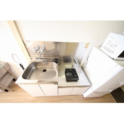 ユニオンマンスリー小手指１　201　1R・セミダブル☆小手指駅　徒歩12分/人気の角部屋物件の物件画像