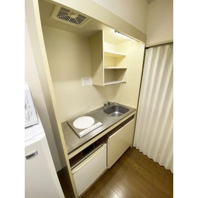 ユニオンマンスリー柿生２　206　1R・セミダブル☆◆インターネット固定回線（有線）無料の部屋◆小田急線利用で新宿までダイレクトアクセス、人気の角部屋の物件画像