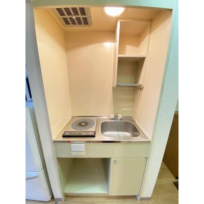 ユニオンマンスリー相模原８　202　1R・セミダブル☆安心のモニター付きインターフォン完備♪人気のシステムデスク付き♪の物件画像