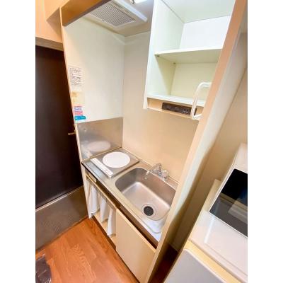 ユニオンマンスリー川口３　401　1K・セミダブル☆◆インターネット固定回線（Wi-Fi）無料の部屋◆人気の角部屋/デスクがあるお部屋の物件画像