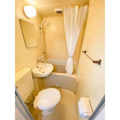 ユニオンマンスリー川口３　401　1K・セミダブル☆◆インターネット固定回線（Wi-Fi）無料の部屋◆人気の角部屋/デスクがあるお部屋の物件画像