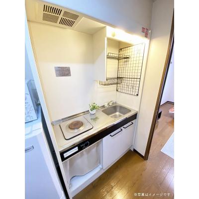 ユニオンマンスリー京王堀之内サンリット１　304　1K・セミダブル☆眺望良好の快適なお部屋♪安心の室内洗濯機♪無料の駐輪場もあり♪の物件画像