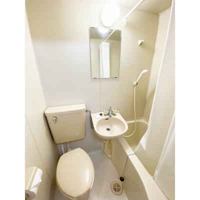 ユニオンマンスリー京王堀之内サンリット１　304　1K・セミダブル☆眺望良好の快適なお部屋♪安心の室内洗濯機♪無料の駐輪場もあり♪の物件画像