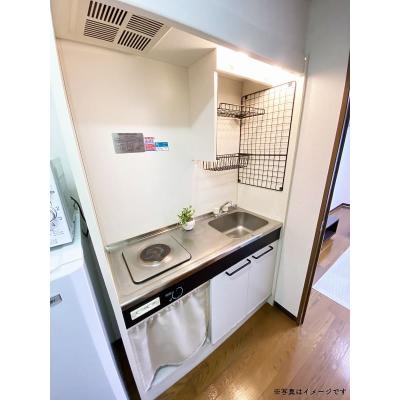 ユニオンマンスリー京王堀之内サンリット１　313　1K・セミダブル☆京王相模原線　京王堀之内駅　徒歩8分。物件からコンビニ至近の物件画像