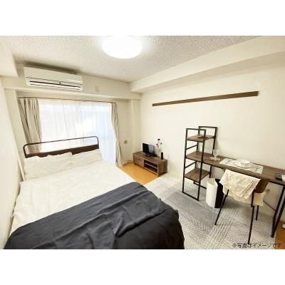 ユニオンマンスリー京王堀之内サンリット１　414　1K・セミダブル☆京王相模原線　京王堀之内駅　徒歩8分。人気の角部屋/コンビニ至近の物件画像