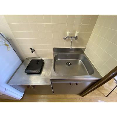 ユニオンマンスリー入間市１　302　1K・セミダブル☆最上階で眺めのいい快適なお部屋♪デスク＆チェア付き♪の物件画像