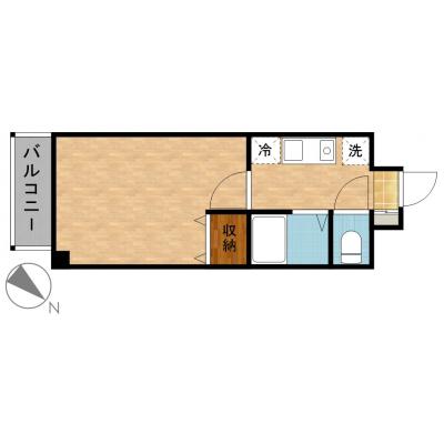 さくらす天神25　【バス・トイレ別！Wi-Fi無料！】の物件画像