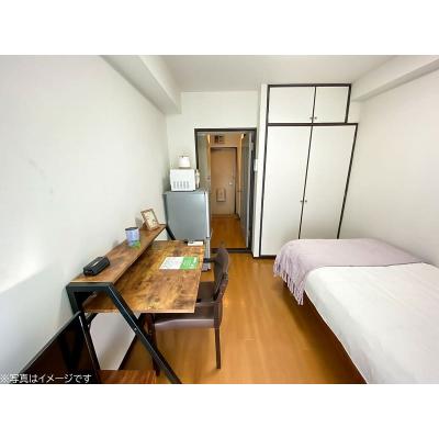 ユニオンマンスリー清瀬１　204　1K・シングル☆■安心のモニター付きインターフォン完備♪デスク＆チェア付きでテレワークにおすすめ♪■西武池袋線で所沢駅や池袋駅まで乗換なしの物件画像