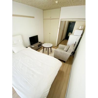 ●2026年5月15日から入居可●ユニオンマンスリー福生ビエント２　204　1R・セミダブル☆快適なソファ付き♪■福生から拝島まで5分/立川まで最短17分の物件画像