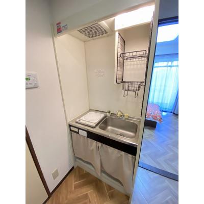 ユニオンマンスリー府中分倍河原１　203　1K・シングル☆■人気のバストイレ別♪安心の室内洗濯機♪■JR南武線と京王線の2路線利用可能の物件画像