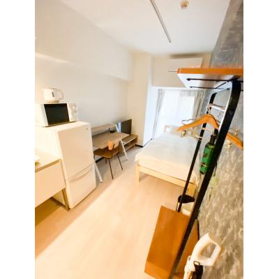 ユニオンマンスリー国府台１　101　1R・シングル☆京成本線沿線、コンビニまで1分/人気の角部屋＆バストイレ別＆デスクのあるお部屋の物件画像