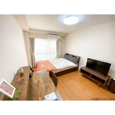 ユニオンマンスリー立川２　212　1R・シングル☆人気の角部屋＆テレワークにおすすめデスクのあるお部屋の物件画像