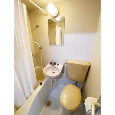 ●2026年2月9日から入居可●ユニオンマンスリー万願寺１　401　1R・セミダブル☆法人もまとめて入居可♪人気の角部屋＆最上階で眺望良好♪女性におすすめのドレッサー付き♪の物件画像