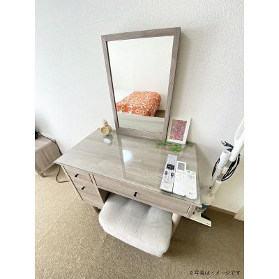 ●2026年2月9日から入居可●ユニオンマンスリー万願寺１　401　1R・セミダブル☆法人もまとめて入居可♪人気の角部屋＆最上階で眺望良好♪女性におすすめのドレッサー付き♪の物件画像