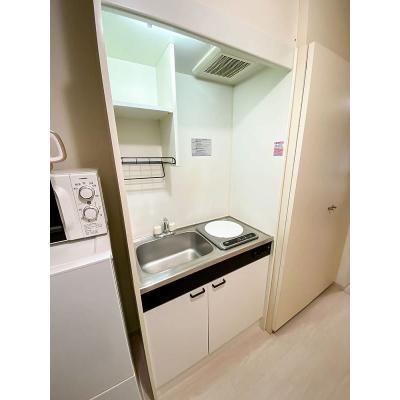 ●2026年2月4日から入居可●ユニオンマンスリー武蔵野台１　205　1R・シングル☆◆インターネット固定回線(有線・Wi-Fi)無料の部屋◆デスク＆チェア付き♪の物件画像