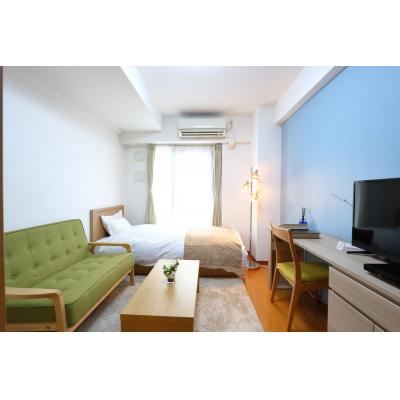 アルカディア西蒲田　Cタイプ　【禁煙ルーム】【オートロック】【ソファ付き】の物件画像