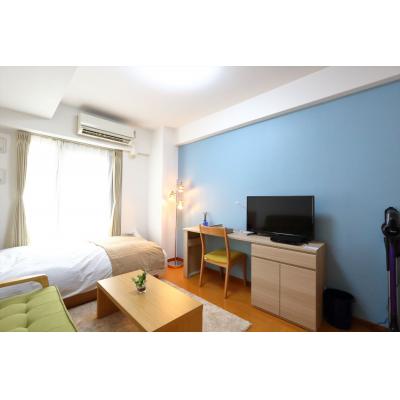 アルカディア西蒲田　Cタイプ　【禁煙ルーム】【オートロック】【ソファ付き】の物件画像