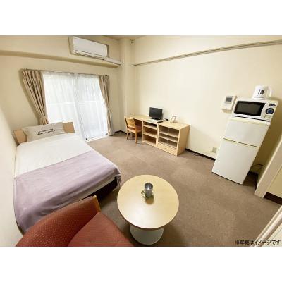 ユニオンマンスリー千葉本八幡１　214　1R・シングル☆◆インターネット固定回線（有線・Wi-Fi）無料の部屋◆の物件画像