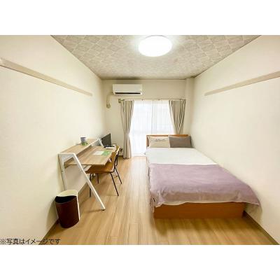 ユニオンマンスリー入間市２　310　1R・セミダブル☆人気の角部屋＆便利なデスクのあるお部屋の物件画像