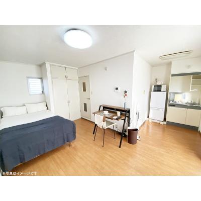 ユニオンマンスリー坂戸１　302　1R・セミダブル☆バストイレ別＆デスクのあるお部屋の物件画像