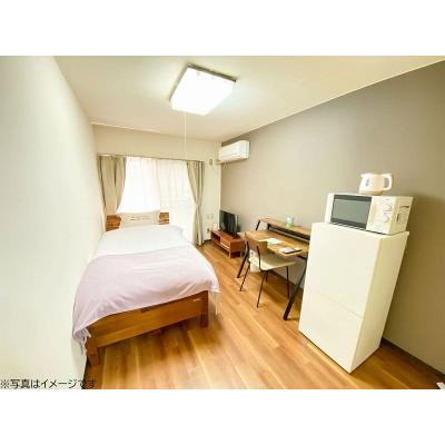 ユニオンマンスリー飯能１　105　1R・シングル☆デスクや洗濯機などの生活家電があるお部屋の物件画像