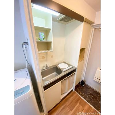 ユニオンマンスリー聖蹟桜ヶ丘１　205　1R・セミダブル☆室内洗濯機＆オシャレ家具のお部屋♪の物件画像