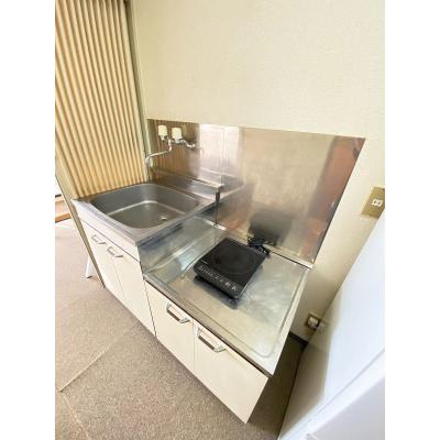 ユニオンマンスリー八王子北野５　204　1R・セミダブル☆デスク・チェア付きのお部屋♪駅には23時半まで営業の「京王ストア」ありの物件画像