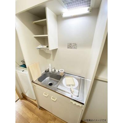 ユニオンマンスリー八王子５　407　1K・セミシングル☆人気のデスク＆チェア付き♪■京王線「京王八王子駅」徒歩3分の物件画像