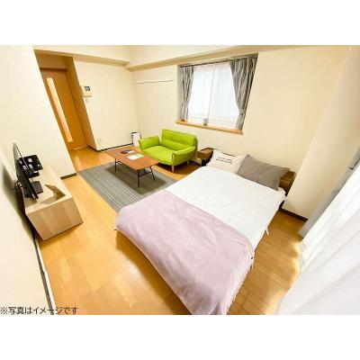 ●2026年4月4日から入居可●ユニオンマンスリー千葉駅１　401　1K・セミダブル・くつろぎstyle☆人気の２面採光♪女性にも安心「室内洗濯機」の物件画像